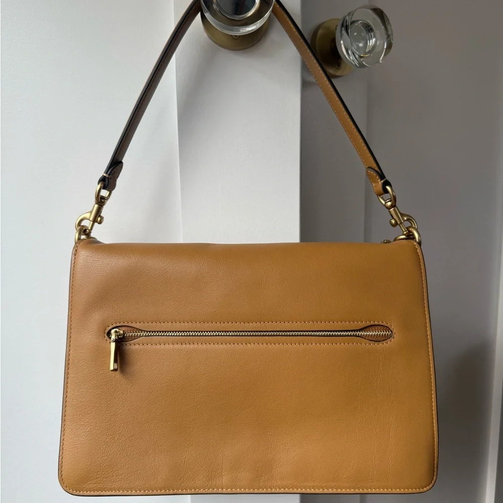 Coach Soft Chain Tabby Leather Shoulder Bag - Picture 2 of 4